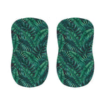 Watercolor Tropical Leaf Pattern Print Bar Stool Covers