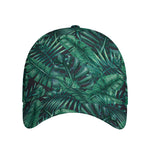 Watercolor Tropical Leaf Pattern Print Baseball Cap
