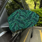 Watercolor Tropical Leaf Pattern Print Car Side Mirror Covers