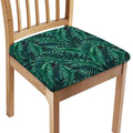 Watercolor Tropical Leaf Pattern Print Chair Cushion Cover