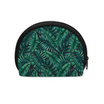 Watercolor Tropical Leaf Pattern Print Coin Purse