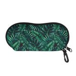 Watercolor Tropical Leaf Pattern Print Glasses Case