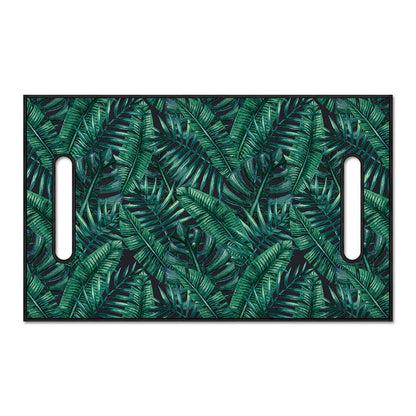 Watercolor Tropical Leaf Pattern Print Golf Cart Seat Cover