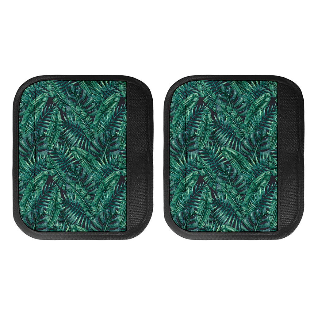 Watercolor Tropical Leaf Pattern Print Handle Covers