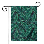 Watercolor Tropical Leaf Pattern Print House Flag