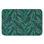 Watercolor Tropical Leaf Pattern Print Indoor Door Mat