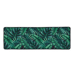 Watercolor Tropical Leaf Pattern Print Long Kitchen Mat