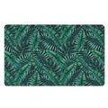 Watercolor Tropical Leaf Pattern Print Polyester Doormat