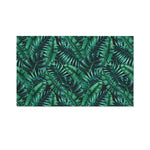 Watercolor Tropical Leaf Pattern Print Polyester Flag