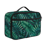 Watercolor Tropical Leaf Pattern Print Portable Lunch Bag