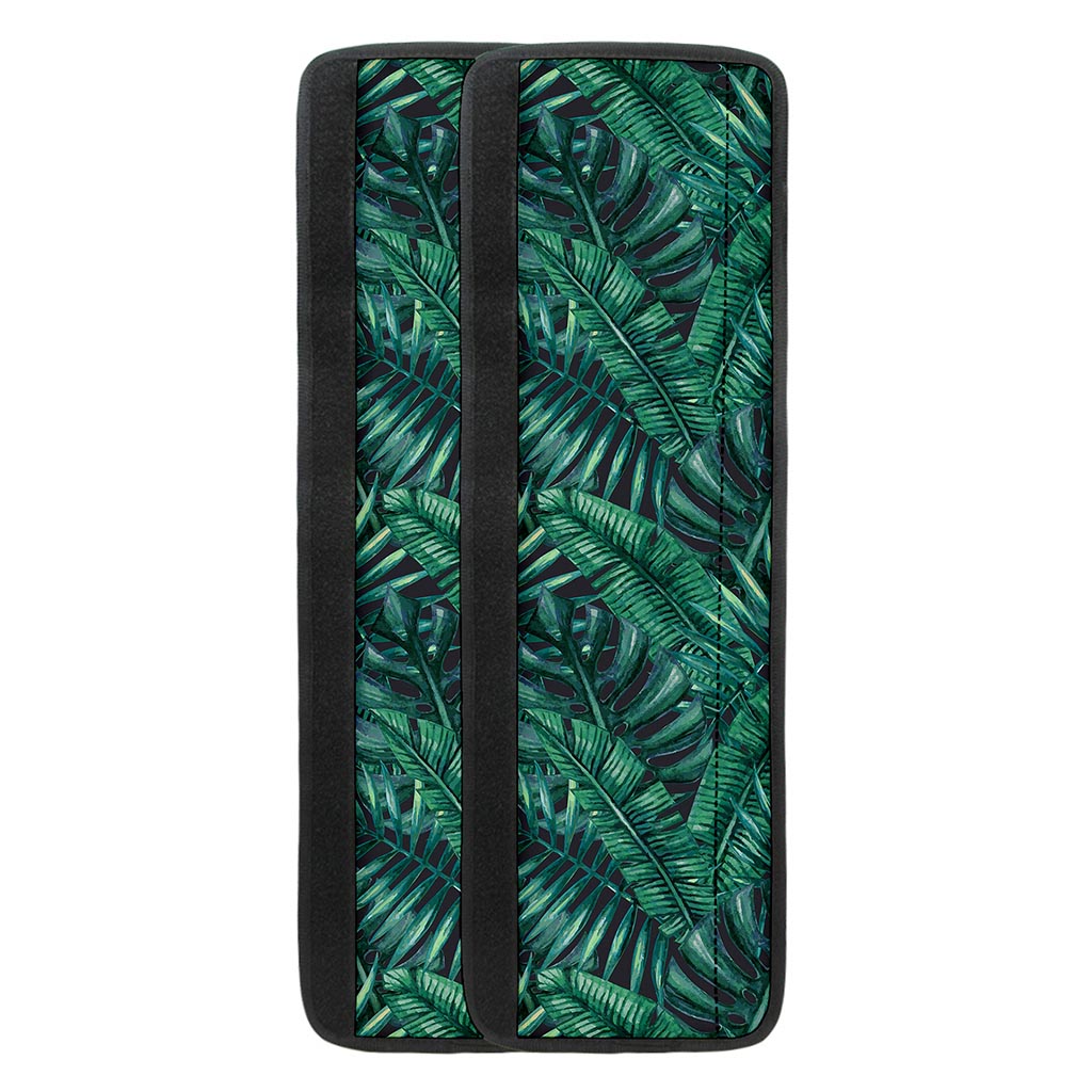 Watercolor Tropical Leaf Pattern Print Refrigerator Handle Covers