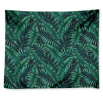 Watercolor Tropical Leaf Pattern Print Tapestry