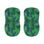 Watercolor Tropical Leaves Pattern Print Bar Stool Covers