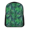 Watercolor Tropical Leaves Pattern Print Casual Backpack