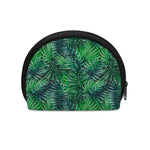 Watercolor Tropical Leaves Pattern Print Coin Purse