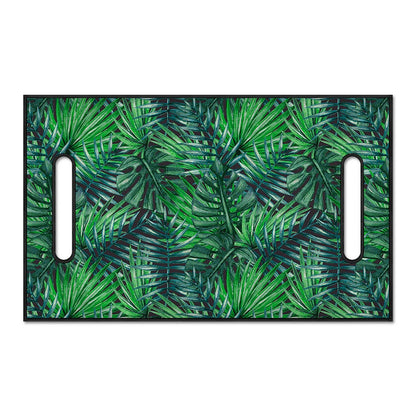 Watercolor Tropical Leaves Pattern Print Golf Cart Seat Cover