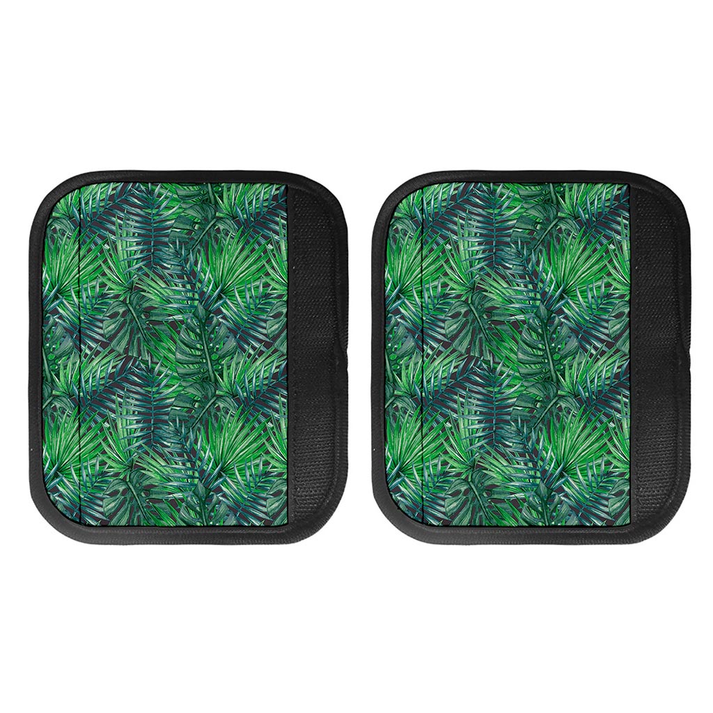 Watercolor Tropical Leaves Pattern Print Handle Covers