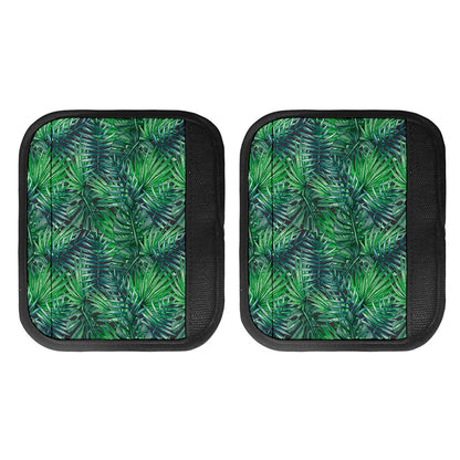 Watercolor Tropical Leaves Pattern Print Handle Covers