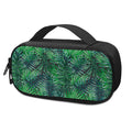 Watercolor Tropical Leaves Pattern Print Portable Cooler Travel Case