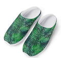 Watercolor Tropical Leaves Pattern Print Mesh Casual Shoes