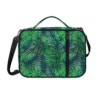Watercolor Tropical Leaves Pattern Print Shoulder Strap Bible Bag
