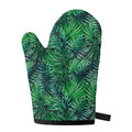 Watercolor Tropical Leaves Pattern Print Single Oven Mitt
