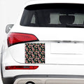 Watercolor Tropical Lily Pattern Print Car Sticker