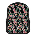 Watercolor Tropical Lily Pattern Print Casual Backpack