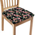 Watercolor Tropical Lily Pattern Print Chair Cushion Cover