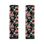 Watercolor Tropical Lily Pattern Print Handle Covers