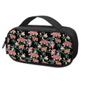 Watercolor Tropical Lily Pattern Print Portable Cooler Travel Case