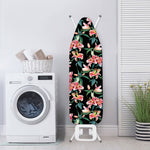 Watercolor Tropical Lily Pattern Print Ironing Board Cover