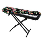 Watercolor Tropical Lily Pattern Print Piano Keyboard Cover