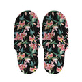 Watercolor Tropical Lily Pattern Print Slippers