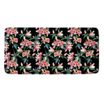 Watercolor Tropical Lily Pattern Print Towel