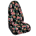 Watercolor Tropical Lily Pattern Print Waterproof Car Seat Cover