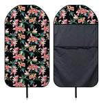Watercolor Tropical Lily Pattern Print Waterproof Car Seat Cover