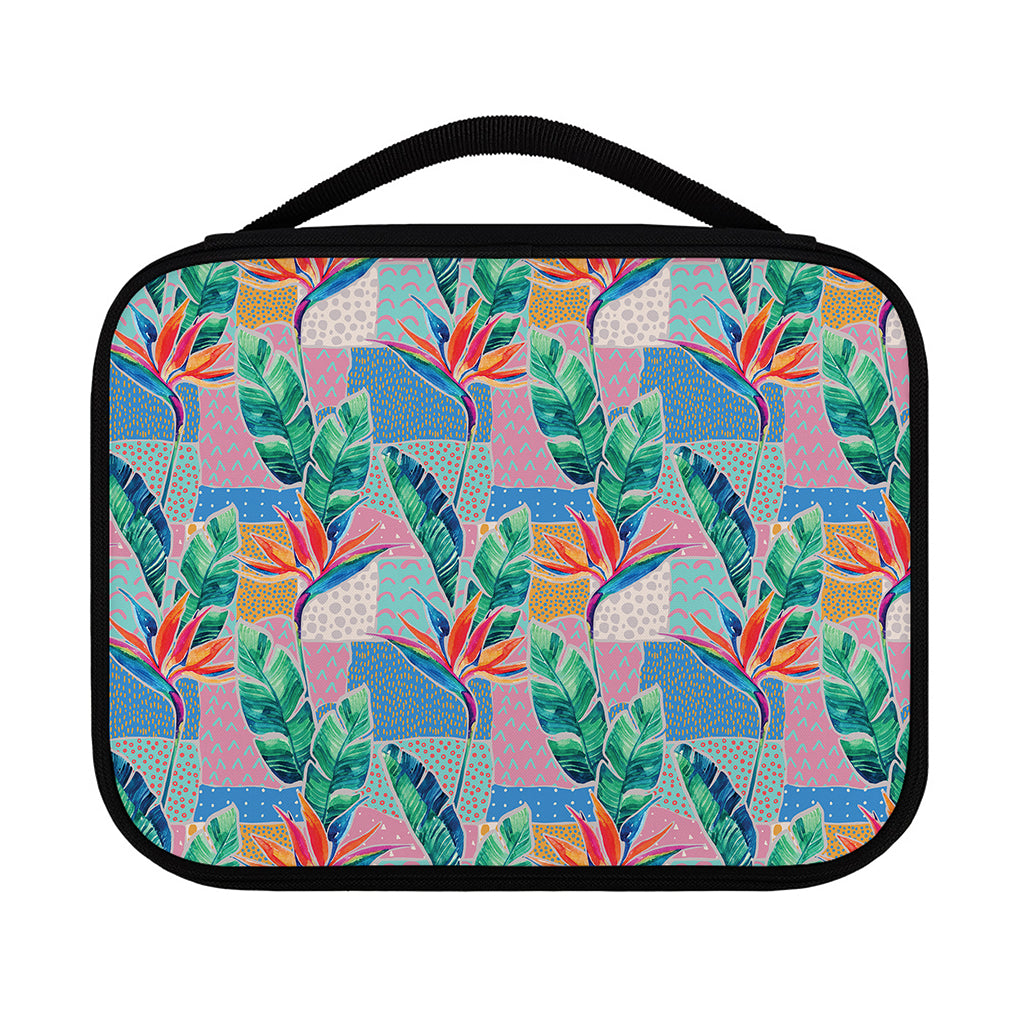 Watercolor Tropical Patchwork Print Classic Bible Case