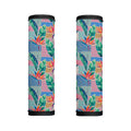 Watercolor Tropical Patchwork Print Handle Covers