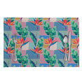 Watercolor Tropical Patchwork Print Placemat