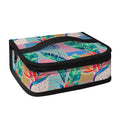Watercolor Tropical Patchwork Print Small Lunch Bag
