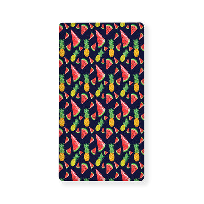 Watercolor Tropical Pattern Print Baby Crib Sheet