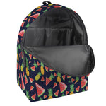 Watercolor Tropical Pattern Print Backpack