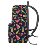 Watercolor Tropical Pattern Print Backpack