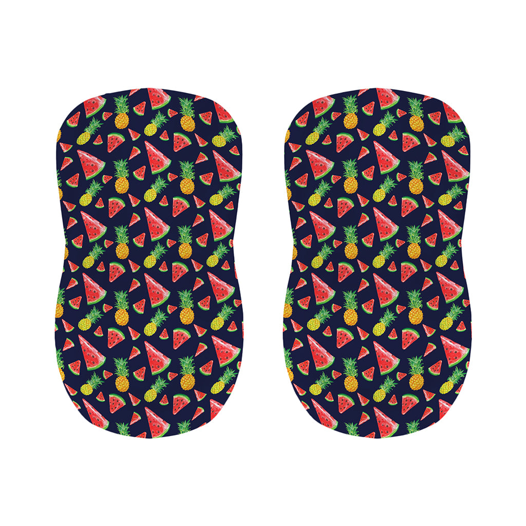 Watercolor Tropical Pattern Print Bar Stool Covers