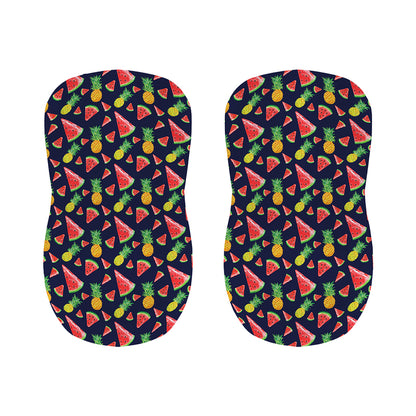 Watercolor Tropical Pattern Print Bar Stool Covers