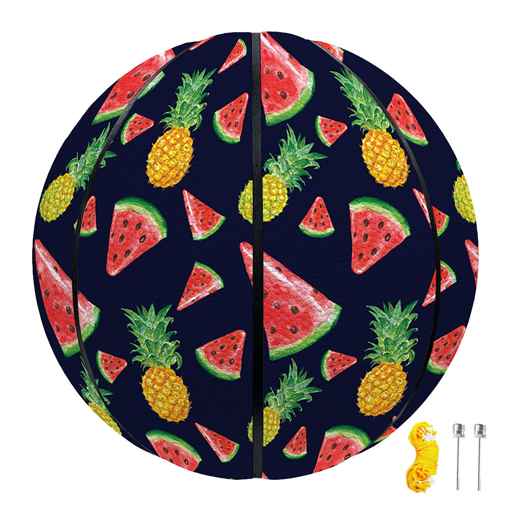 Watercolor Tropical Pattern Print Basketball
