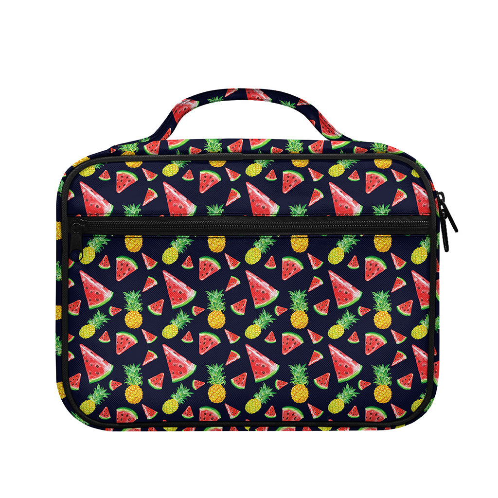 Watercolor Tropical Pattern Print Briefcase Bible Bag