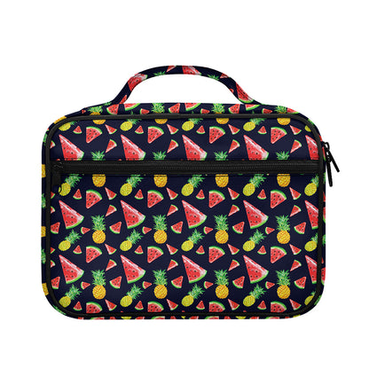 Watercolor Tropical Pattern Print Briefcase Bible Bag