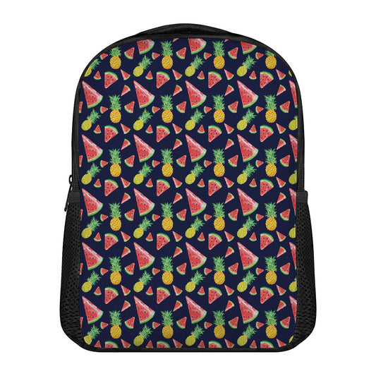 Watercolor Tropical Pattern Print Casual Backpack